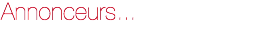 Annonceurs...